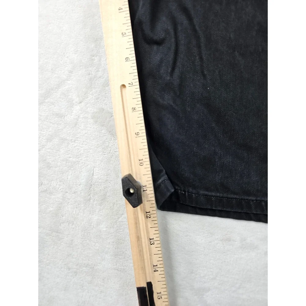 Levi's 569 Denim Shorts Mens 44 Big Tall Black Jean Cotton Casual Loose Straight